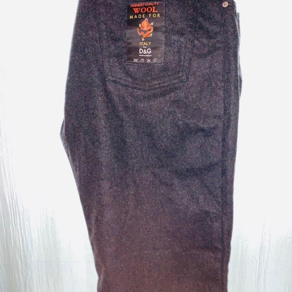 Dolce and Gabbana Wool Jeans